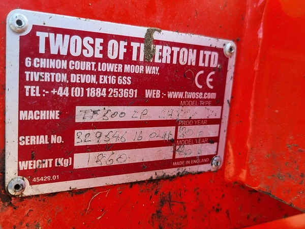 Chris Atkin & Son Ltd - Twose TF500